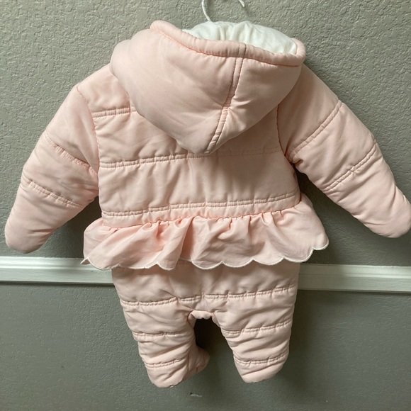 Baby light pink Calvin Klein snow suit - Picture 4 of 4
